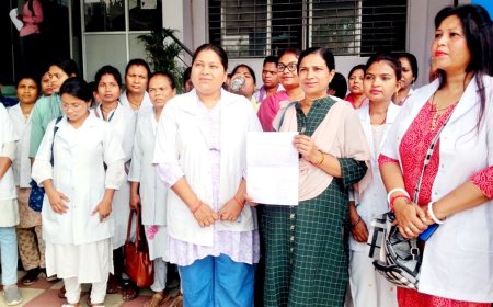 चार महीने से वेतन नहीं मिलने पर पलामू में एनआरएचएम कर्मियों का आक्रोश, हड़ताल की चेतावनी