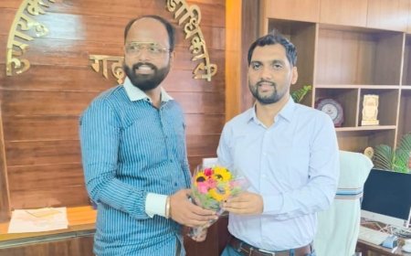 दृष्टि यूथ ऑर्गेनाईजेशन के प्रधान सचिव शशांक शेखर ने डीसी से की मुलाकात
