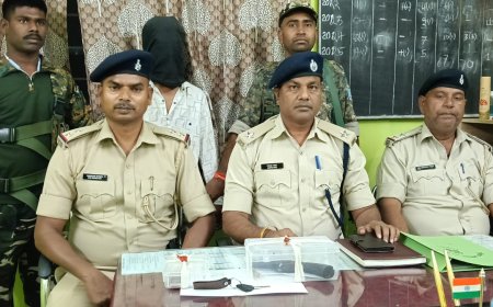 हथियार के साथ युवक गिरफ्तार, बड़ी घटना की आशंका टली