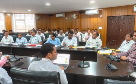 शिक्षा विभाग की समीक्षा बैठक, डीसी ने दिये सख्त निर्देश