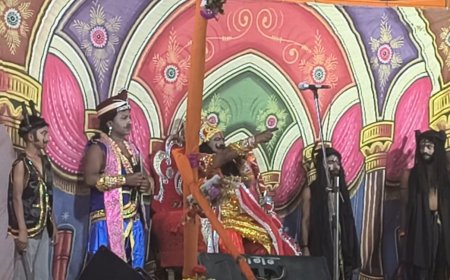 मां शायर देवी धाम महोत्सव के आठवें दिन : "नारद लीला उर्फ यमराज का घमंड" नाटक का हुआ मंचन
