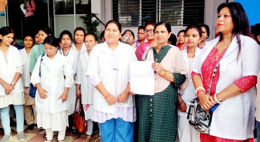 चार महीने से वेतन नहीं मिलने पर पलामू में एनआरएचएम कर्मियों का आक्रोश, हड़ताल की चेतावनी