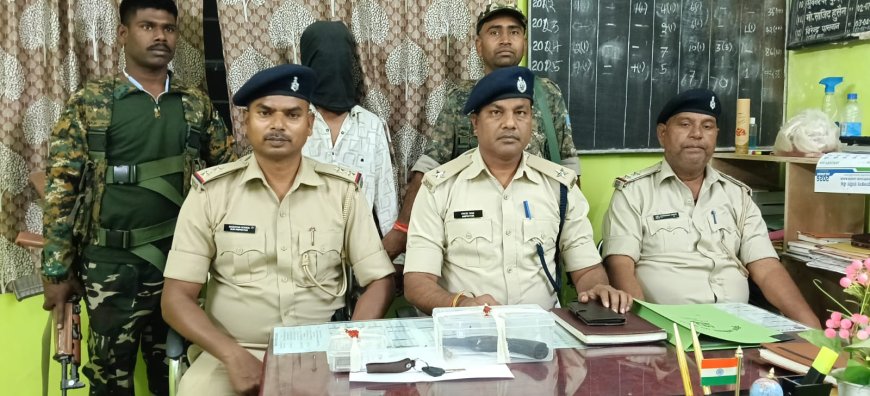 हथियार के साथ युवक गिरफ्तार, बड़ी घटना की आशंका टली