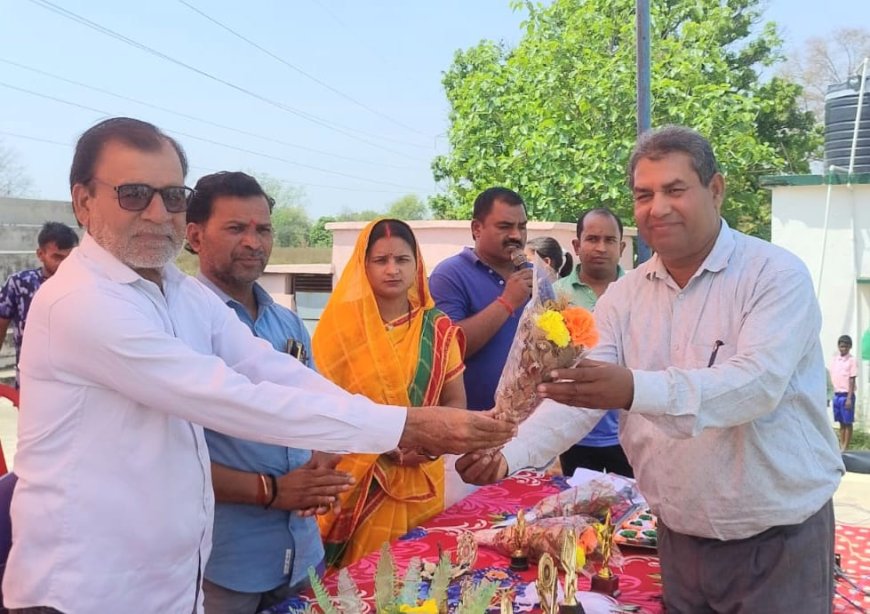 पीएम श्री हाईस्कूल चितविश्राम में वार्षिक खेल उत्सव आयोजित