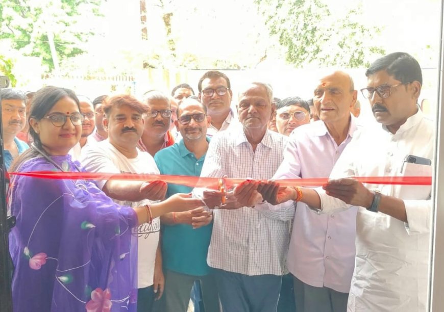 श्री बंशीधर नगर में रामनवमी पर अत्याधुनिक क्लिनिक का हुआ शुभारंभ