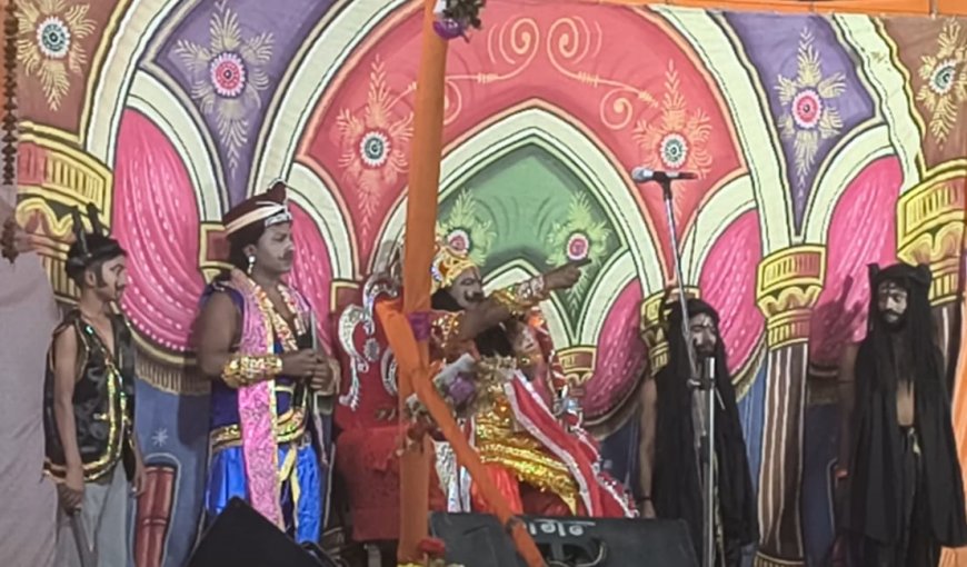 मां शायर देवी धाम महोत्सव के आठवें दिन : "नारद लीला उर्फ यमराज का घमंड" नाटक का हुआ मंचन