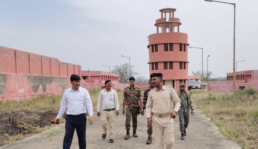गढ़वा एसडीएम ने नगर ऊंटारी जेल का किया निरीक्षण, शीघ्र चालू करने की तैयारी तेज