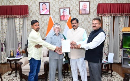विधायक सत्येंद्र ने राज्यपाल से की मुलाकात, क्षेत्रीय भाषाओं और विस्थापितों की समस्याएं उठाईं