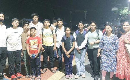 सॉकर रोबोटिक्स कार्यशाला में चयनित सात विद्यार्थी दिल्ली रवाना