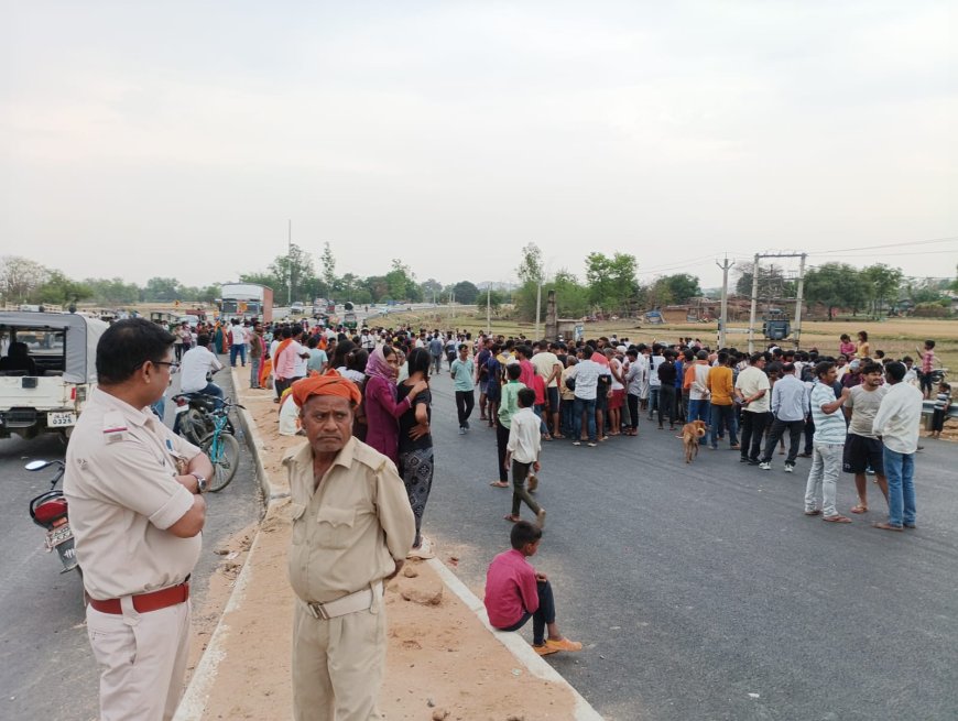 वाहन की चपेट में आने से लूना सवार की मौत