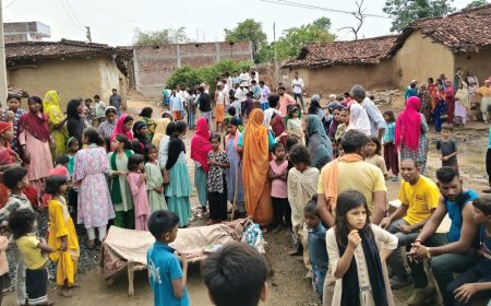 नावा बाजार के सोहदाग में हुई वज्रपात से एक महिला की मौत, तीन घायल