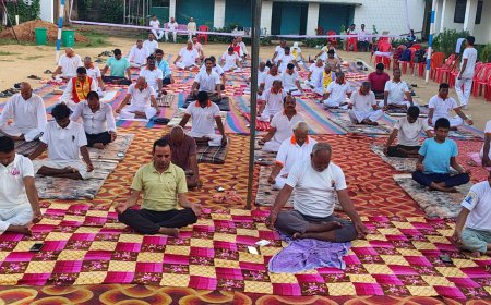 श्री बंशीधर की नगरी से प्रदेशभर में योग विस्तार का लिया गया संकल्प