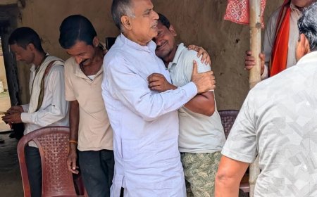 भाजपा के पूर्व मंडल अध्यक्ष के पिता जगन्नाथ महतो का निधन