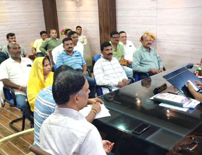 राजा पहाड़ी शिव मंदिर प्रबंधन समिति की बैठक
