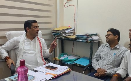 बिजली संकट पर भड़के भानू, अधिकारियों को दी चेतावनी कहा, बिजली में सुधार लायें नहीं तो होगा बड़ा आंदोलन