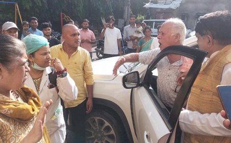 अनुमंडल अस्पताल में इलाज के दौरान महिला की मौत, हंगामा