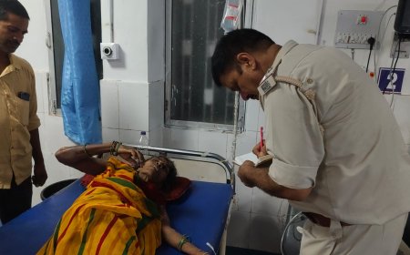 डायन कहकर एसटी महिला पर डाला खौलता पानी, मौके पर पहुंची पुलिस ने अस्पताल में कराया भर्ती