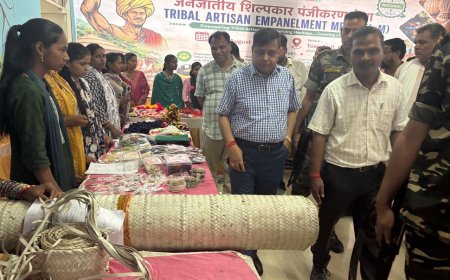 जनजातीय शिल्पकारों को मिलेगा बाजार और आजीविका का बेहतर अवसर