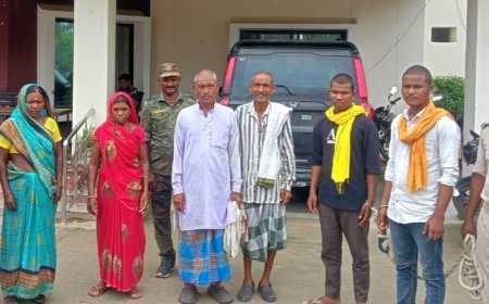 पुलिस ने एसटी महिला के साथ मारपीट व खौलता हुआ पानी डालने के मामले में की कार्रवाई, छह गिरफ्तार-भेजे गये जेल