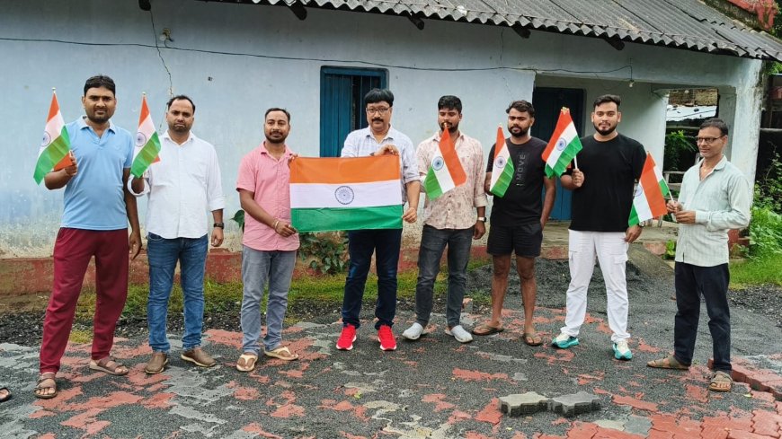 साहस और सेवा के लिये सुनील कुमार को मिला राष्ट्रीय तिरंगा सम्मान