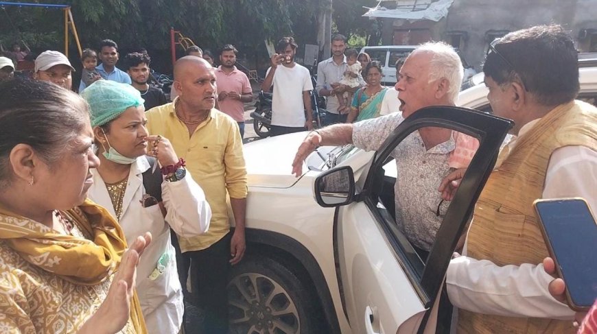 अनुमंडल अस्पताल में इलाज के दौरान महिला की मौत, हंगामा