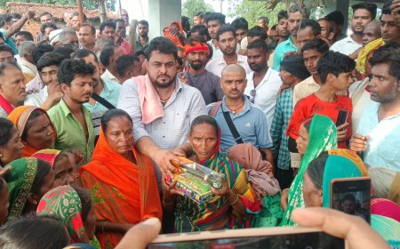 युवा नेता दीपक प्रताप देव का सड़क बनाने का अभियान जारी, कदवा में दो किमी सड़क का कराया निर्माण