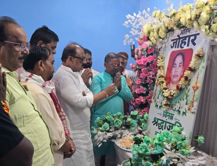 झारखंड आंदोलन में रूपी सोरेन का रहा है बहुत बड़ा योगदान : मिथिलेश ठाकुर