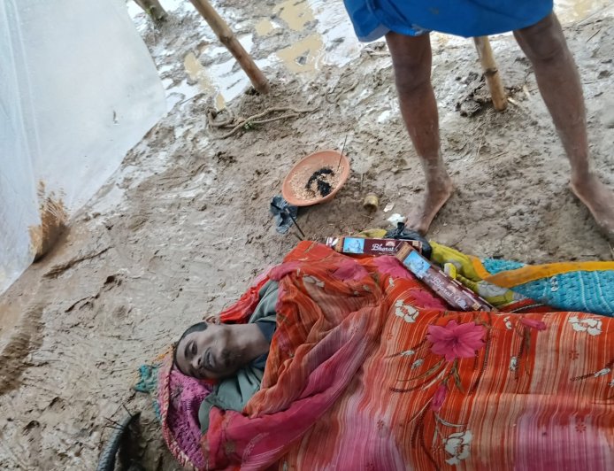 विद्युत करंट की चपेट में आने से युवक की मौत